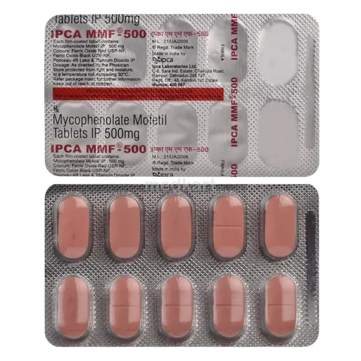 mmf 500mg tablet 10's